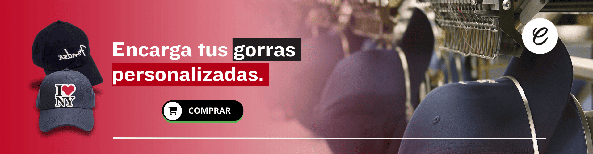 Banner gorras
