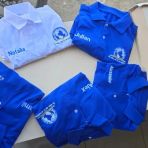 polos azules